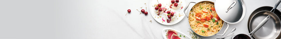 Signature Tri-Ply Clad Stainless Steel Cookware