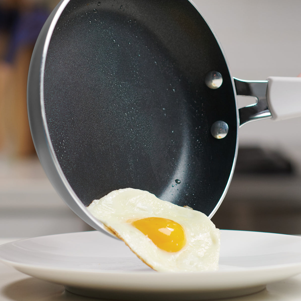 3 Pk Fry Pans with Nonstick Interior
