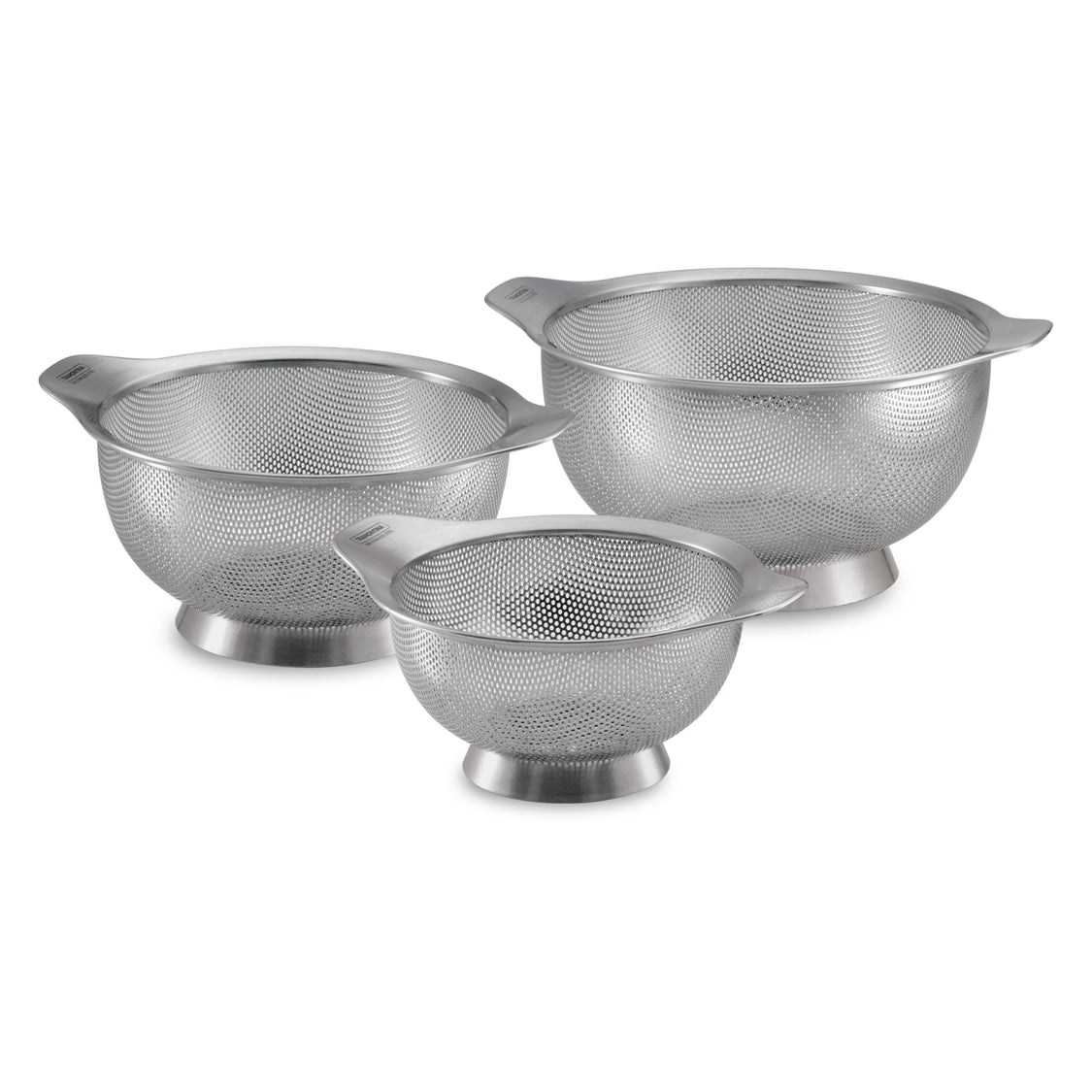 3 Pk Stainless Steel Colanders – Tramontina USA