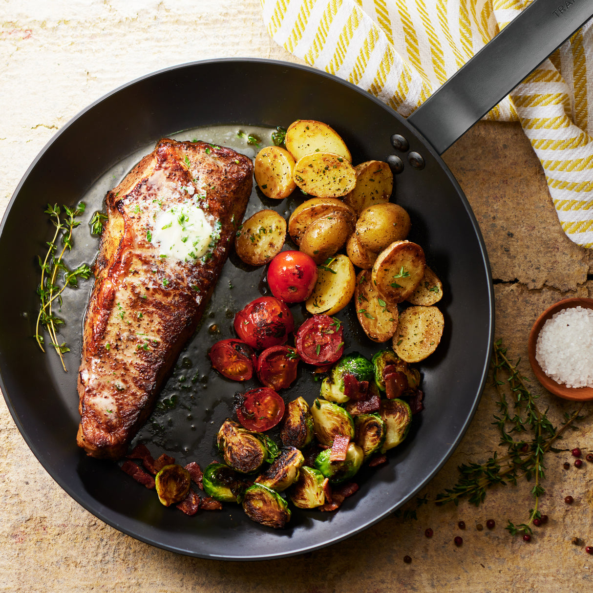 12 Inch Carbon Steel Fry Pan