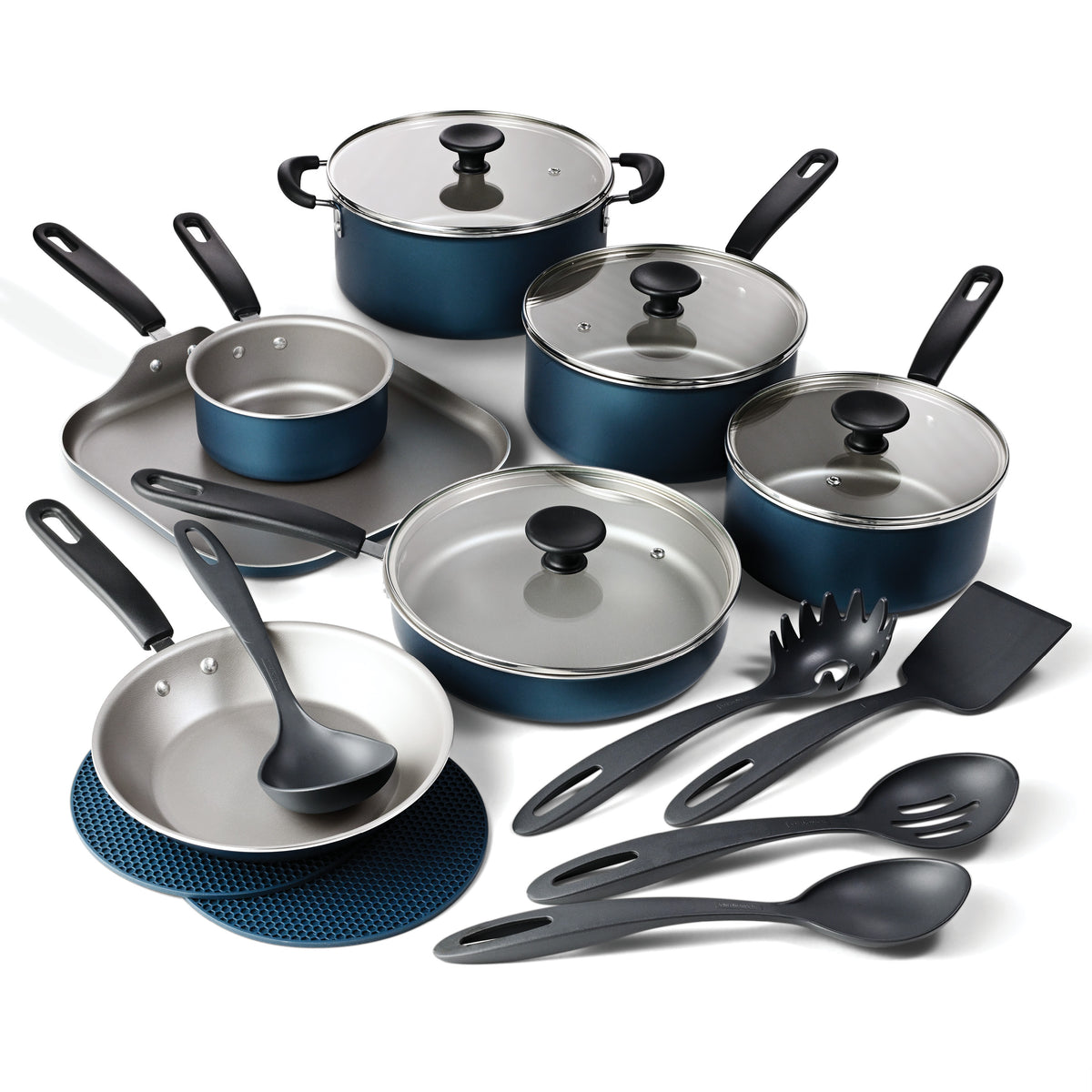 Primaware Straw Primaware 18 Piece Nonstick Cookware Set – Tramontina USA
