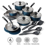 Primaware 18 Piece Nonstick Cookware Set