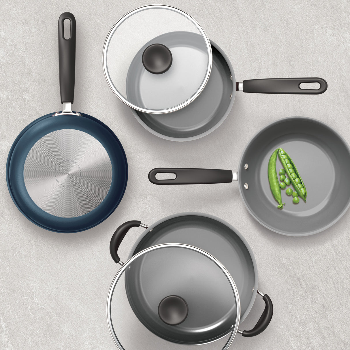 Primaware 18 Piece Nonstick Cookware Set