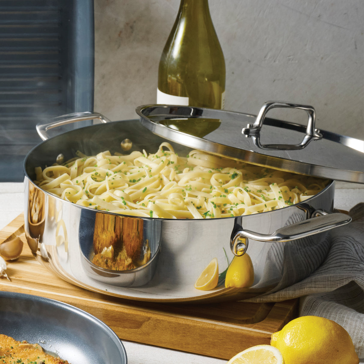 6.5 Quart Covered Casserole, 12 Inch Dosa Tawa & Tadka Set