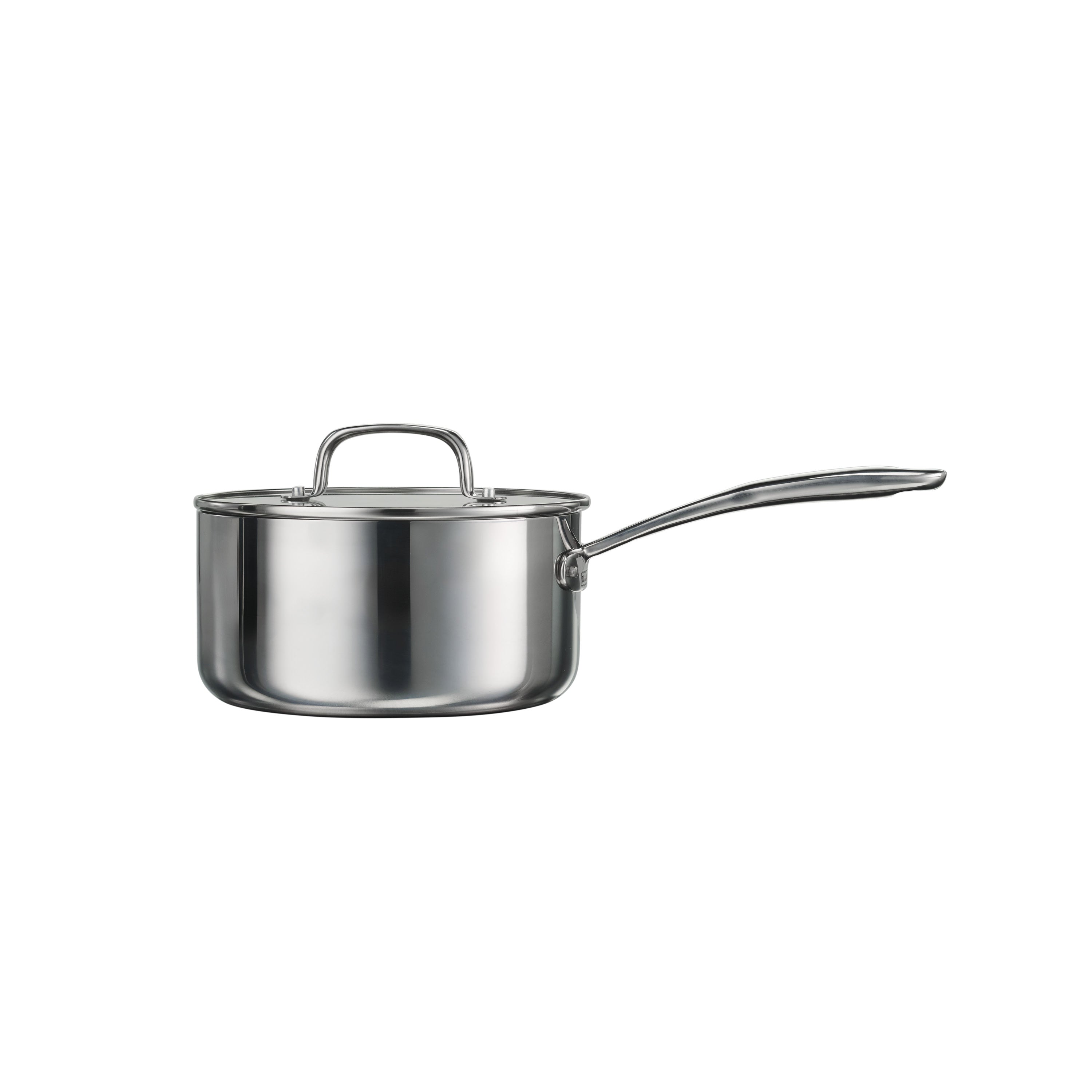 Triverge 3 Quart Tri Ply Clad Stainless Steel Sauce Pan with Lid