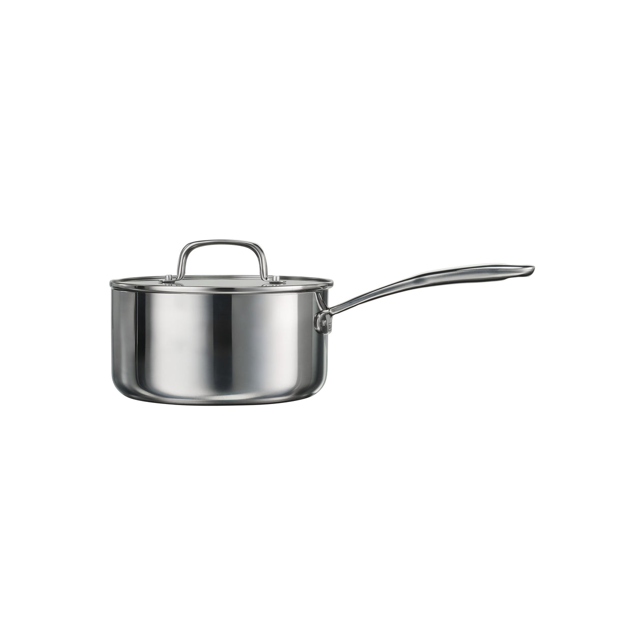 Triverge 3 Quart Tri Ply Clad Stainless Steel Sauce Pan with Lid