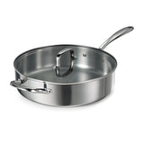 Triverge 5 Quart Tri Ply Clad Stainless Steel Jumbo Cooker with Lid