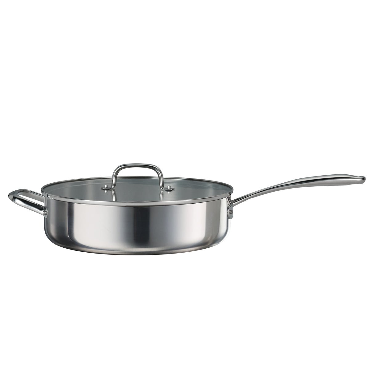 Triverge 5 Quart Tri Ply Clad Stainless Steel Jumbo Cooker with Lid