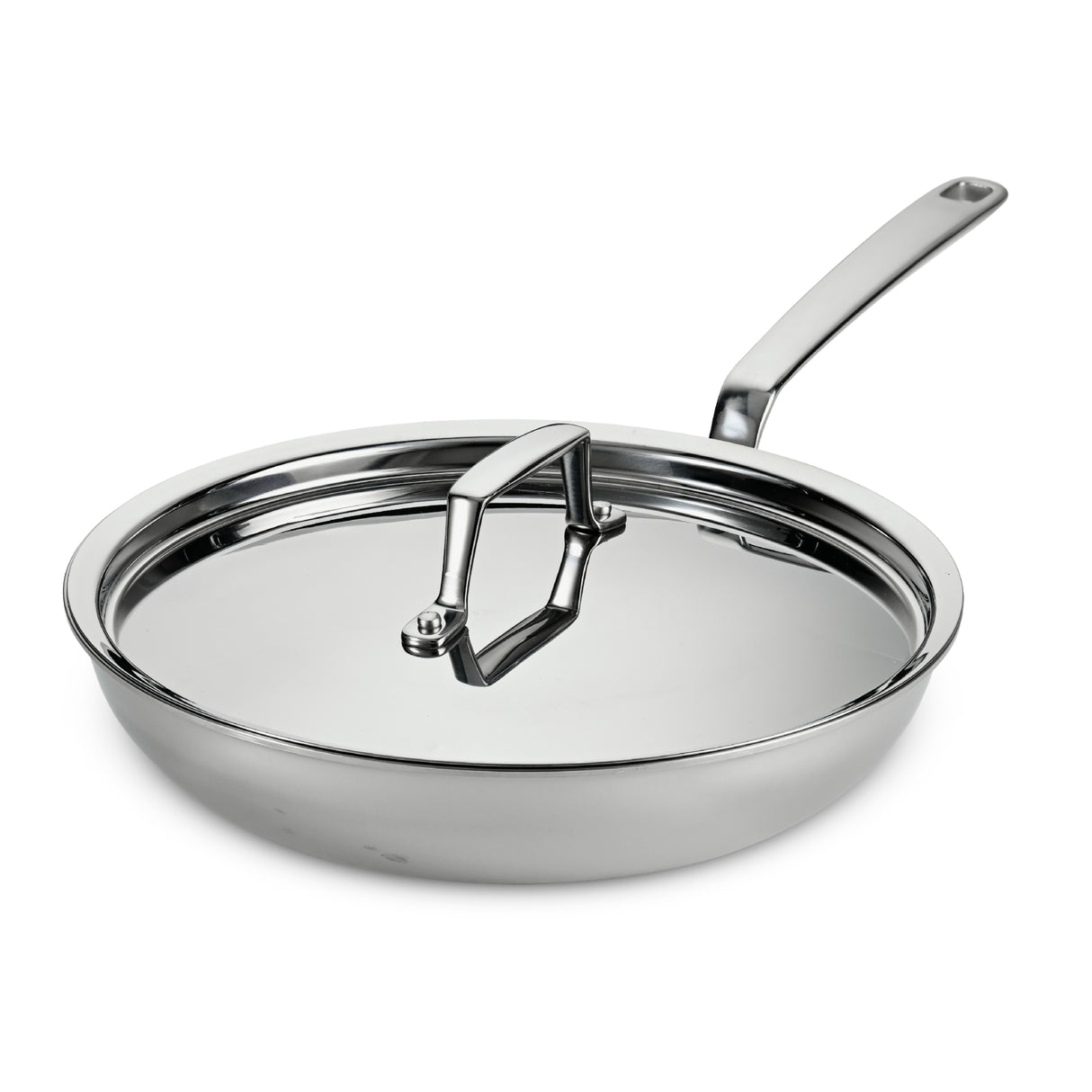 12 Piece Tri-Ply Clad Stainless Steel Cookware Set