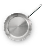 3-Piece Tri-Ply Clad Stainless Steel Fry Pans