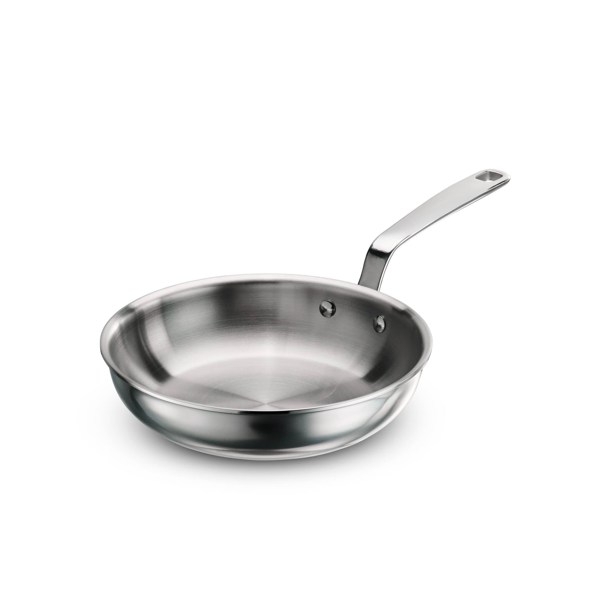 3-Piece Tri-Ply Clad Stainless Steel Fry Pans
