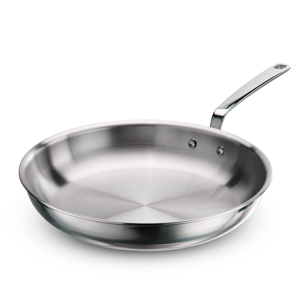 3-Piece Tri-Ply Clad Stainless Steel Fry Pans