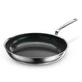 3-Piece Tri-Ply Clad Ceramic Fry Pans