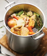 Stainless Steel Covered Stock Pot