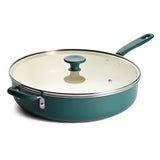 Ceramaware 5 Quart Ceramic Nonstick Covered Jumbo Cooker
