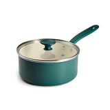 Ceramaware 3 Quart Ceramic Nonstick Covered Sauce Pan