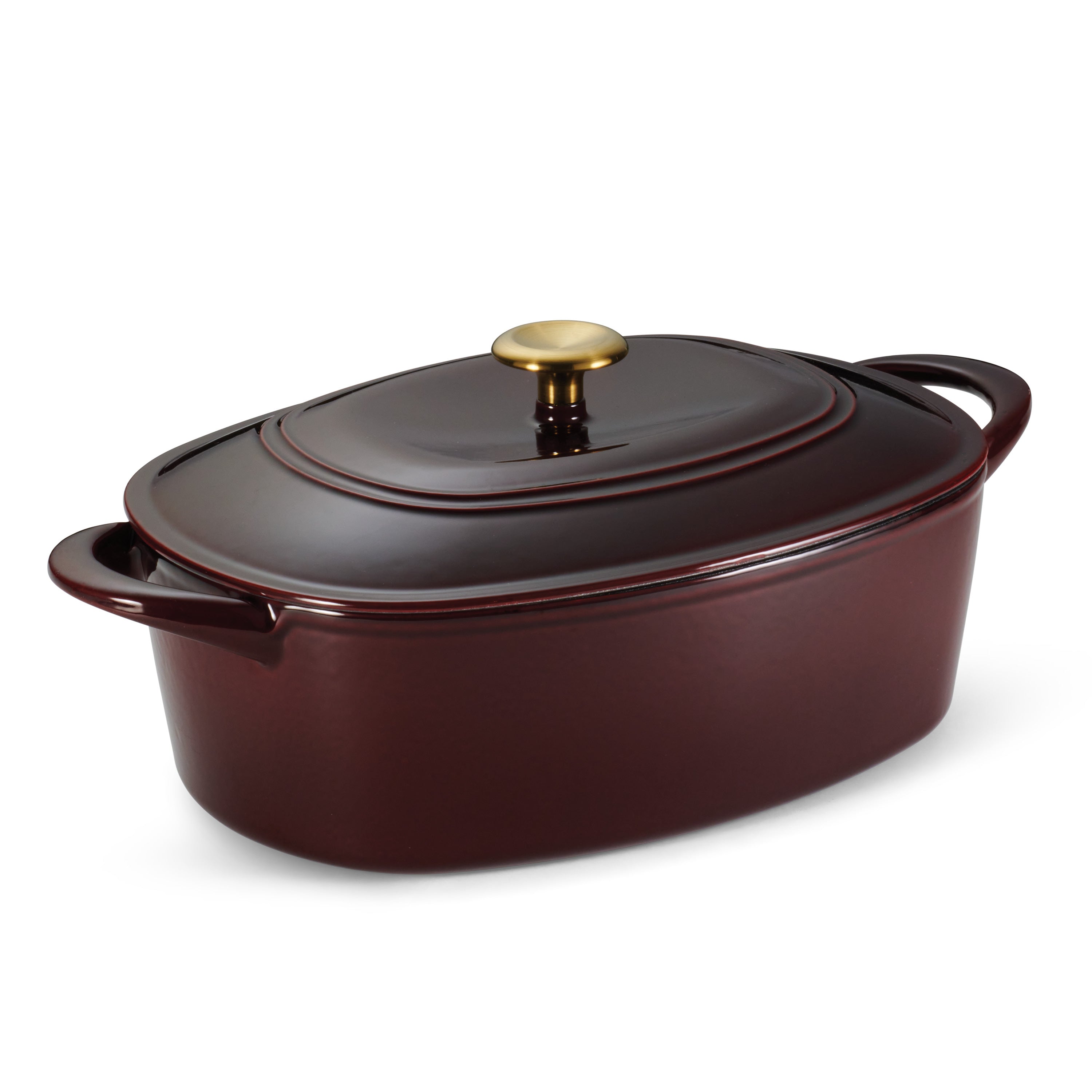 Quart Oval Enameled Cast Iron Dutch Oven – Tramontina USA