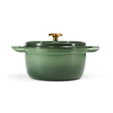 4-quart & 6-quart Enameled Cast Iron Round Dutch Oven Set