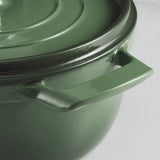4-quart & 6-quart Enameled Cast Iron Round Dutch Oven Set