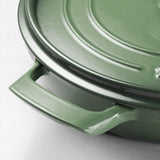 12 Inch Enameled Cast Iron Skillet with Lid