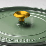 12 Inch Enameled Cast Iron Skillet with Lid