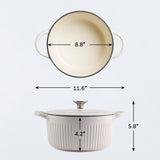 Mesa 3.5 Quart Enameled Cast Iron Dutch Oven