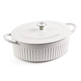 Mesa 5.5 Quart Enameled Cast Iron Oval Dutch Oven