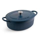 Mesa 5.5 Quart Enameled Cast Iron Oval Dutch Oven