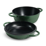 Mesa 2-Piece Enameled Cast Iron Multipurpose Bread Oven