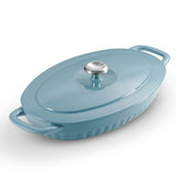 2 Piece Cast Iron Au Gratin Dish