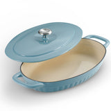 2 Piece Cast Iron Au Gratin Dish