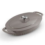 2 Piece Cast Iron Au Gratin Dish