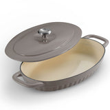 2 Piece Cast Iron Au Gratin Dish