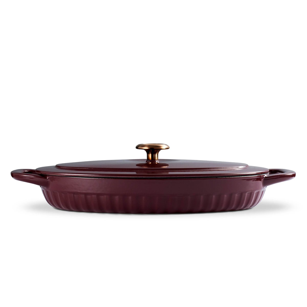 2 Piece Cast Iron Au Gratin Dish