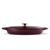 2 Piece Cast Iron Au Gratin Dish