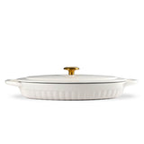 2 Piece Cast Iron Au Gratin Dish