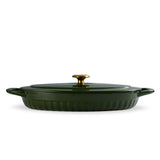 2 Piece Cast Iron Au Gratin Dish