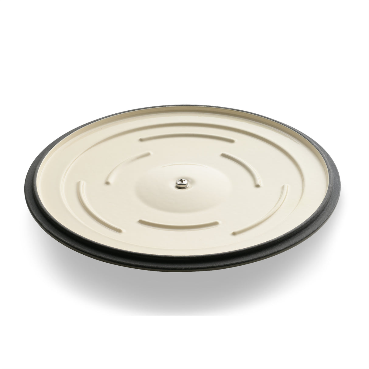 7 Quart Fluted Enameled Cast Iron Dutch Oven