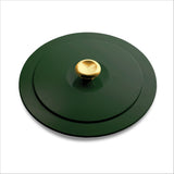 7 Quart Fluted Enameled Cast Iron Dutch Oven