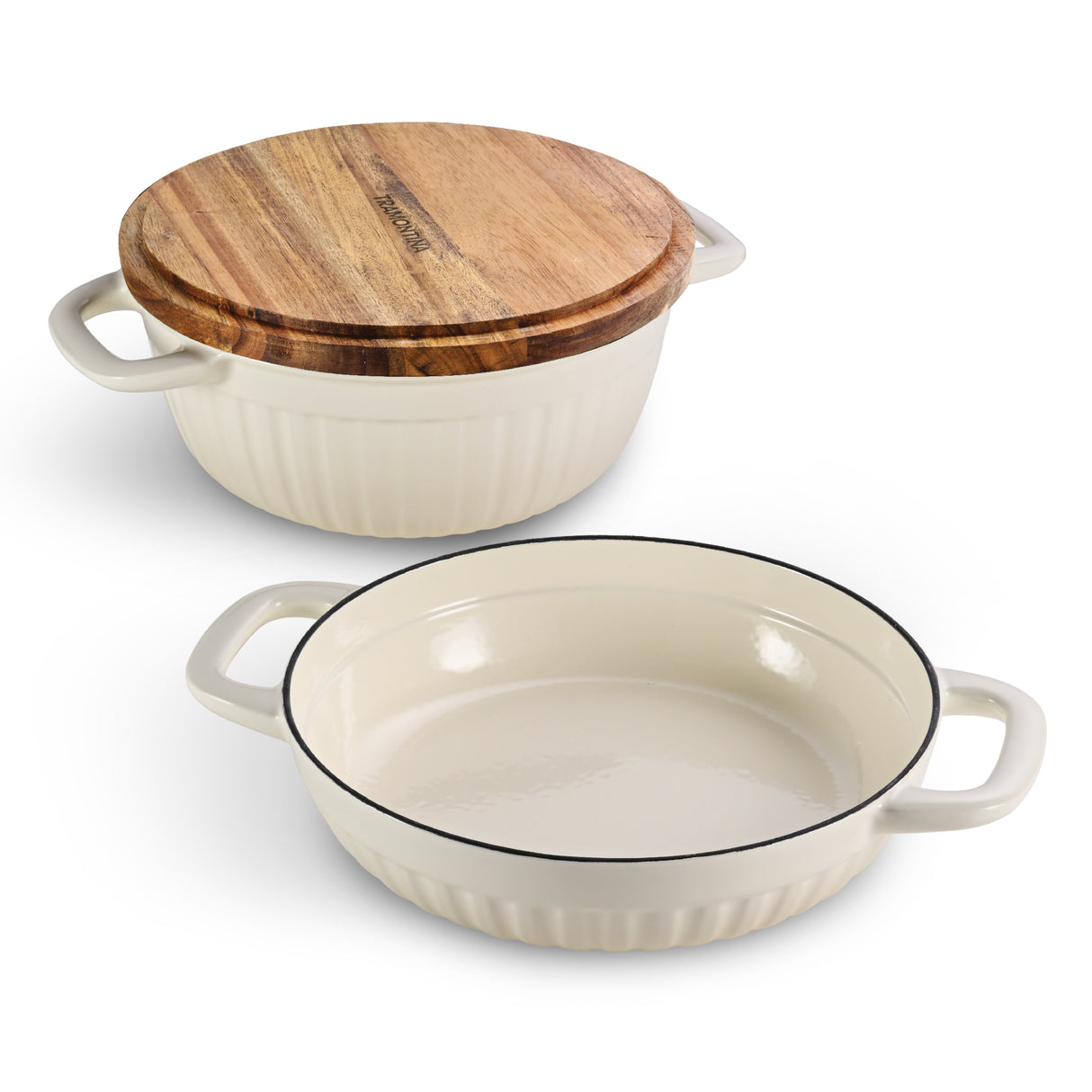 3-in-1 Enameled Cast Iron Multi-Oven with Trivet