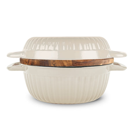 3-in-1 Enameled Cast Iron Multi-Oven with Trivet