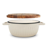 3-in-1 Enameled Cast Iron Multi-Oven with Trivet