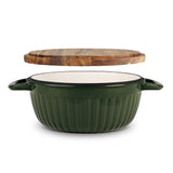 3-in-1 Enameled Cast Iron Multi-Oven with Trivet