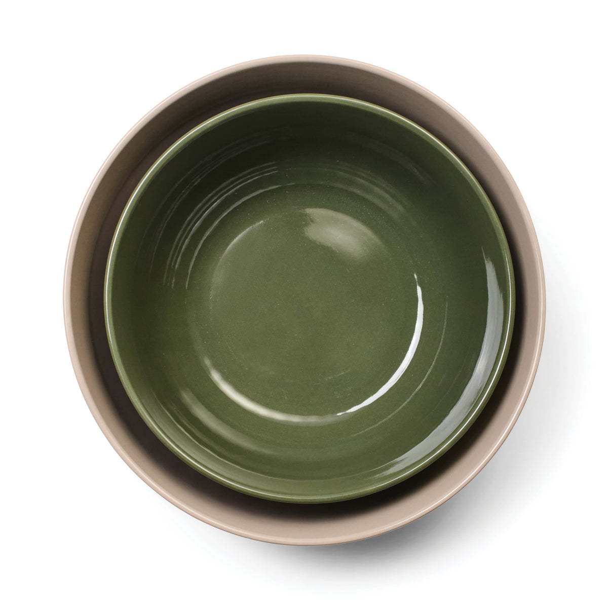 3-Piece Stoneware Mixing Bowl Set