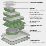 9 Piece Ceramic Nonstick Bakeware Set