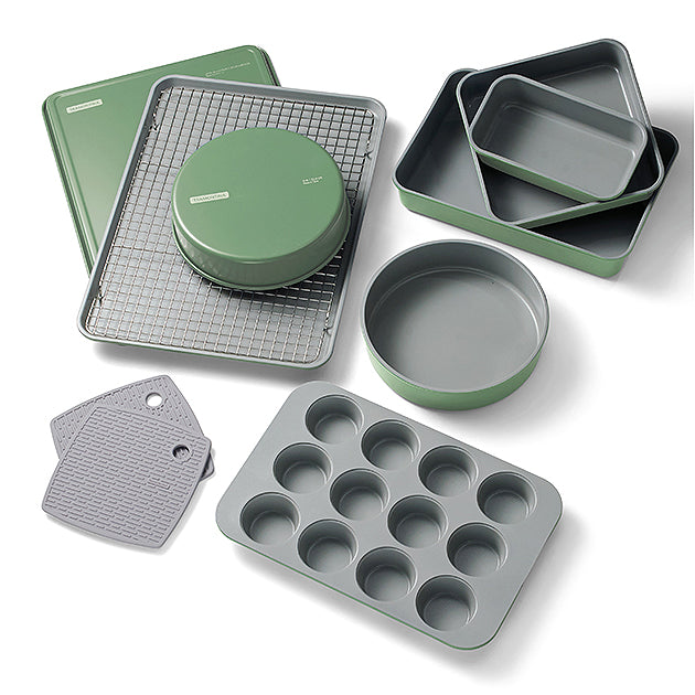 9 Piece Ceramic Nonstick Bakeware Set