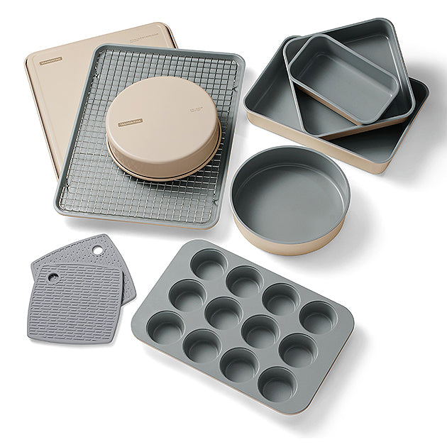 9 Piece Ceramic Nonstick Bakeware Set