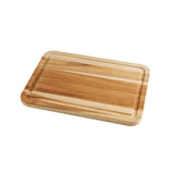 2 Piece Teak Wood Cutting Board Set