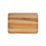 2 Piece Teak Wood Cutting Board Set