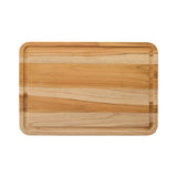 2 Piece Teak Wood Cutting Board Set